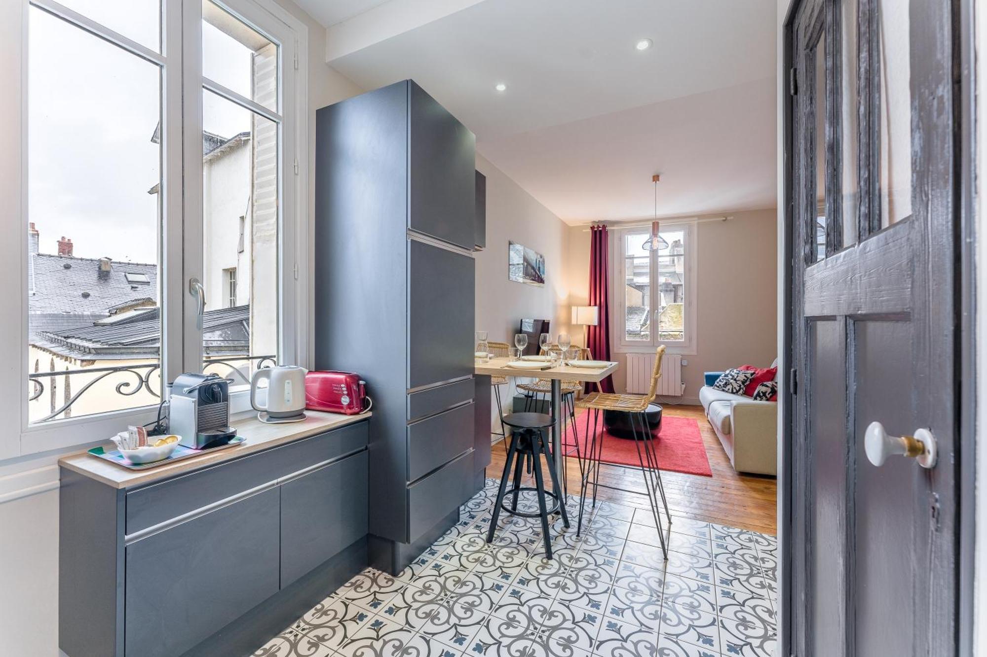 Appartement Le Petit Bacchus - au cœur de Nantes Extérieur photo